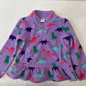 SOLD Elsewhere Gymboree 5T Dinosaur Print Fleece Sweater Pullover
